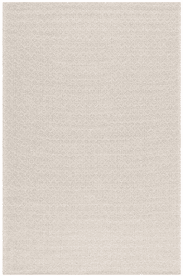 Bomullsteppe - Saltnes (beige) (Størrelse: 130 x 190 cm)