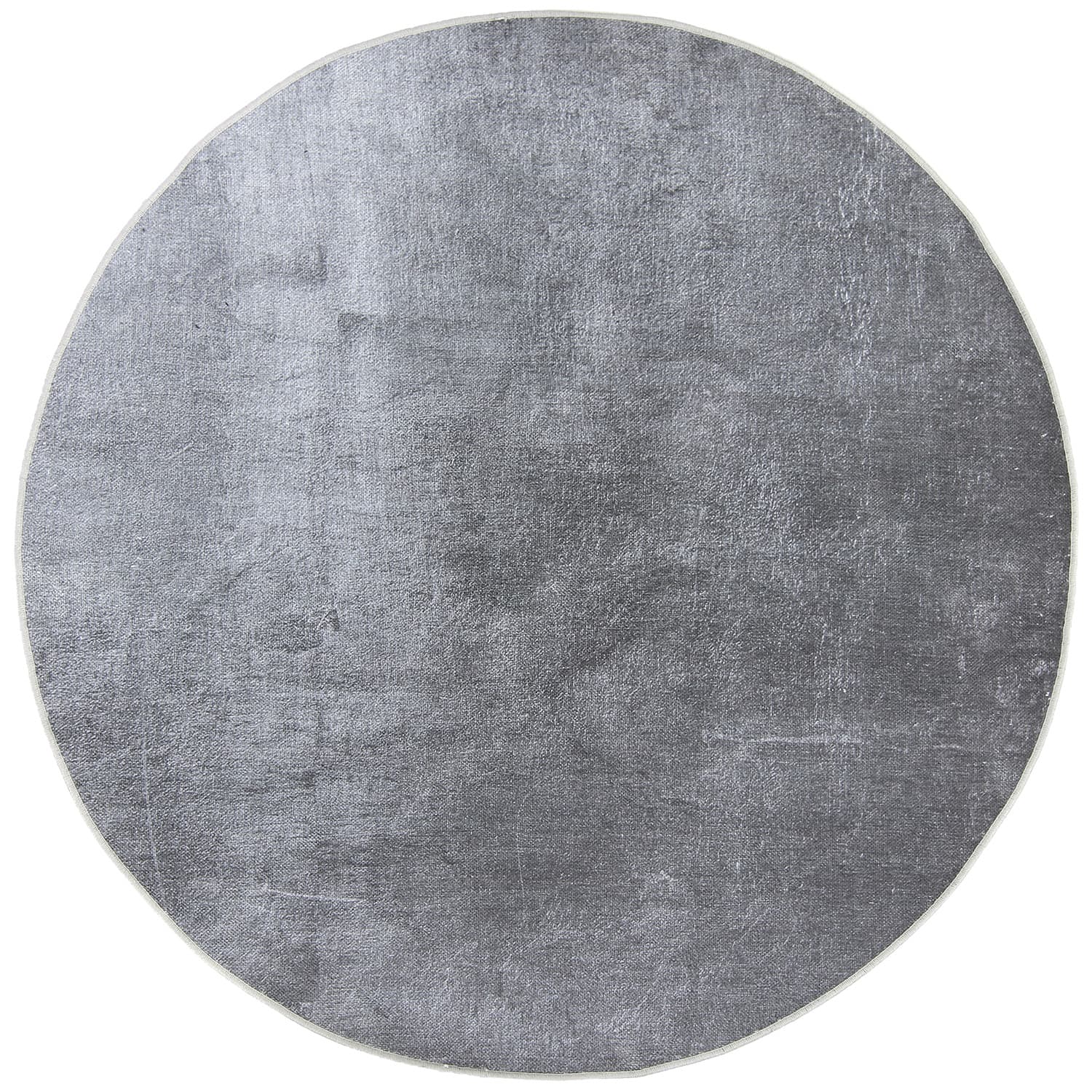Rundt teppe - Artena (grå) (Størrelse: Ø 160 cm)