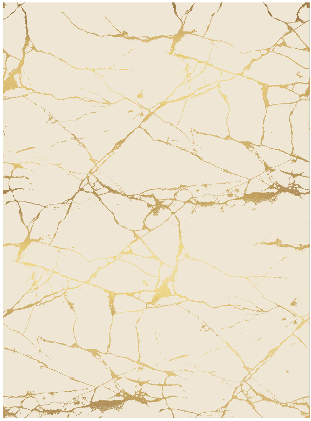 Wilton-teppe - Vieste (beige/gull) (Størrelse: 160 x 230 cm)