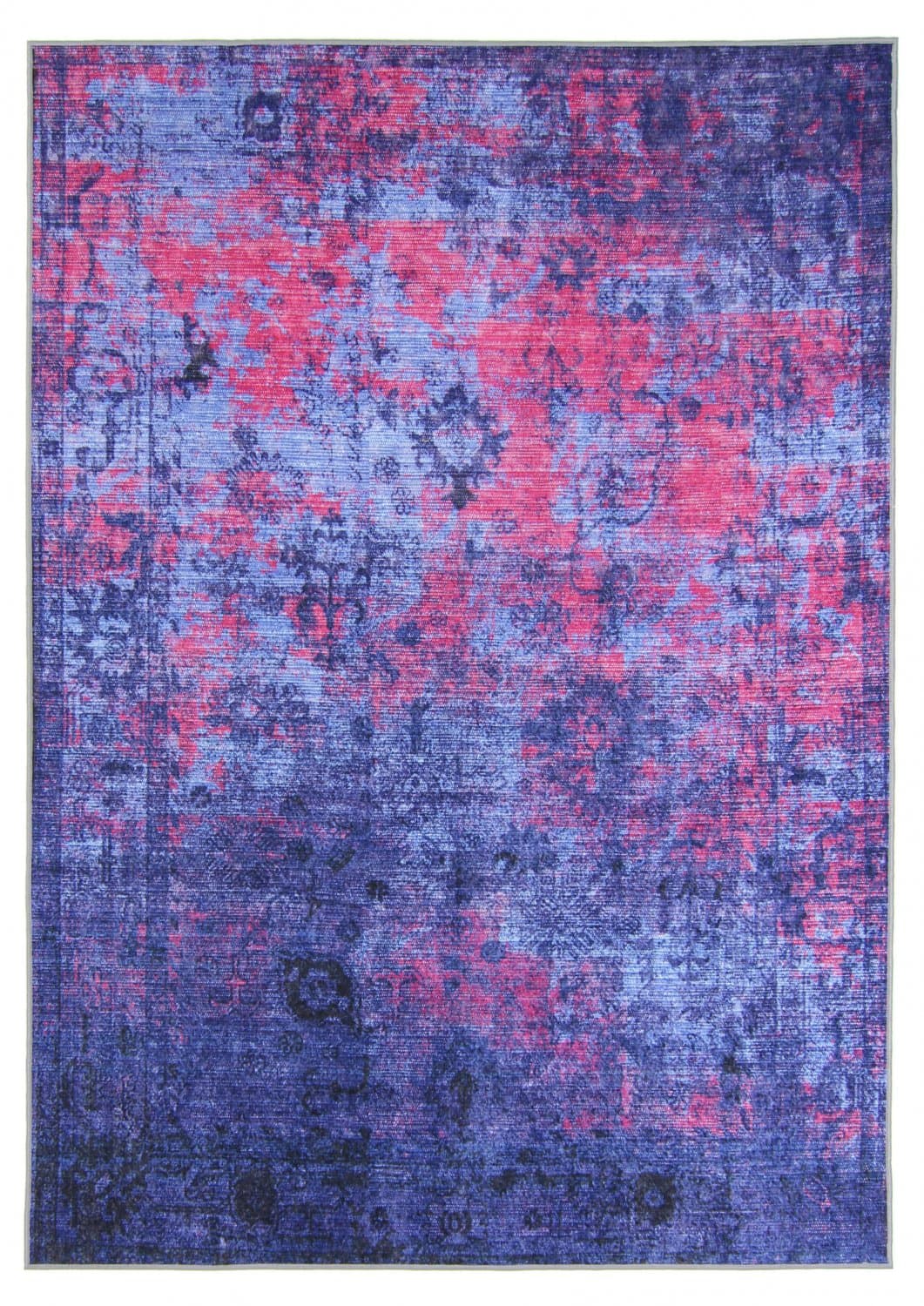 Wilton-teppe - Violetta (lilla) (Størrelse: 200 x 280 cm)