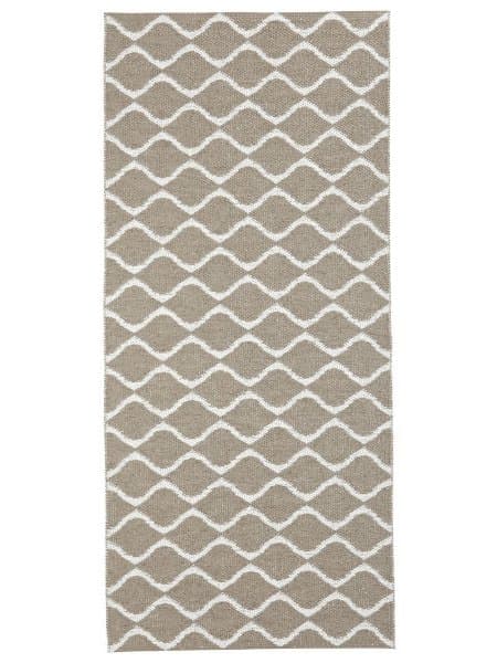 Plastmatter - Horredsmattan Wave (beige) (Størrelse: 200 x 300 cm)