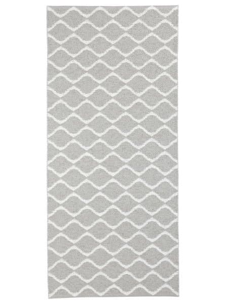 Plastmatter - Horredsmattan Wave (grå) (Størrelse: 70 x 450 cm)