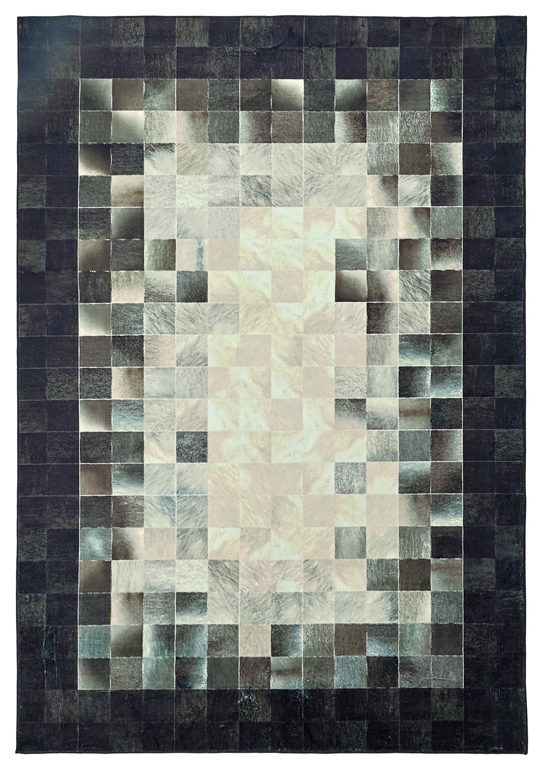 Wilton-teppe - Livada (svart/multi) (Størrelse: 160 x 230 cm)